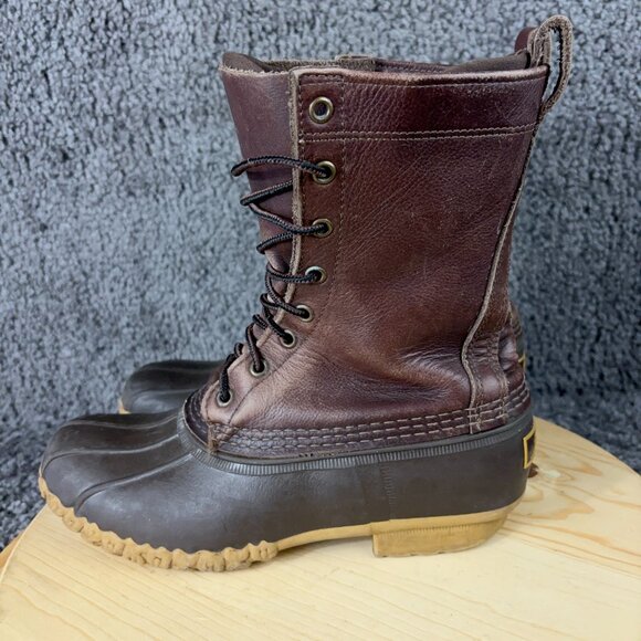 LL Bean Main Hunting Boots Womens Sz 7 Gore-Tex Waterproof Insulated Made in USA - Picture 3 of 9